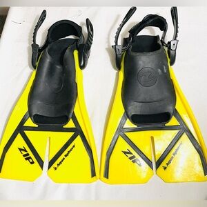Aqua Sphere Yellow Swim Fins
